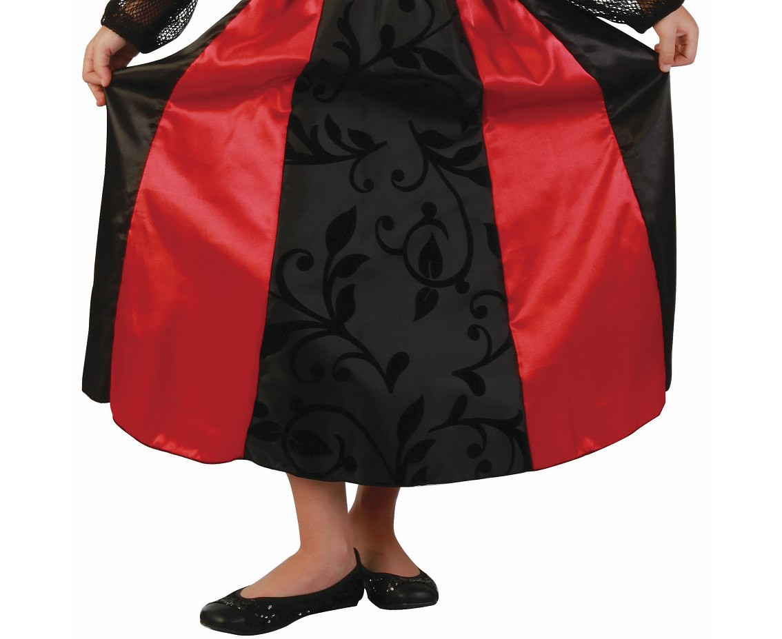 Role play-set for child Devil Vamipress (dress, collar), size 110/120 cm EOL